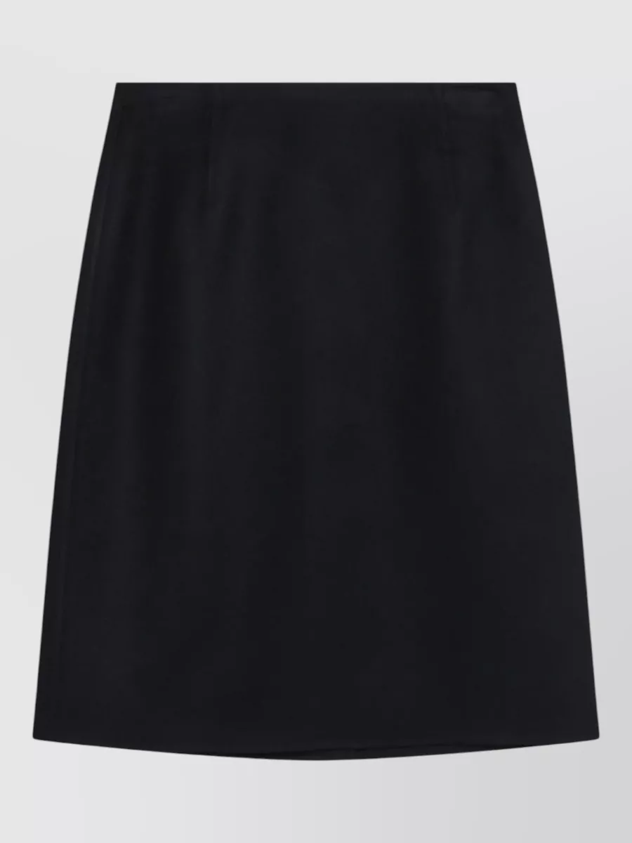 Loro Piana cashmere high-rise skirt