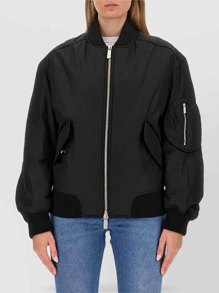Off-White nylon bomber jacket