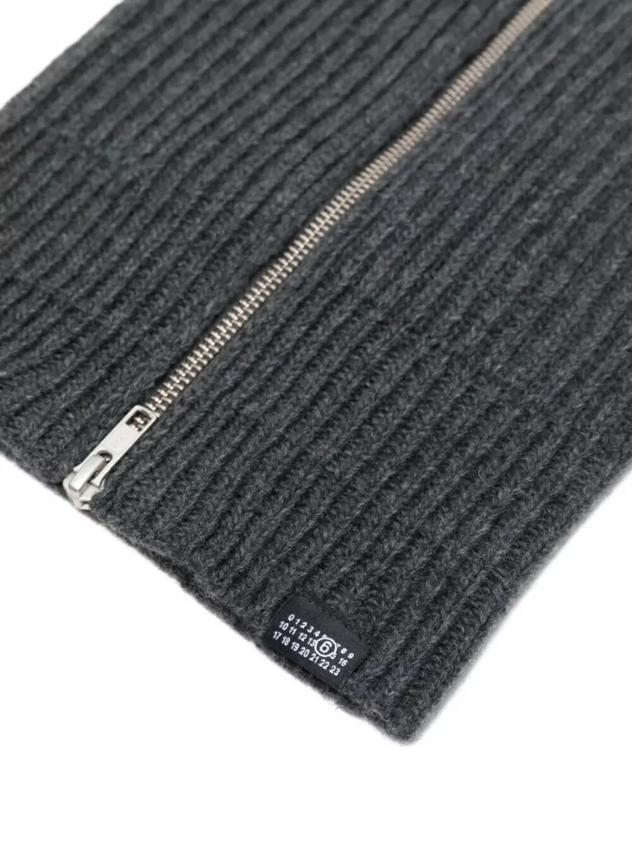 Mm6 Maison Margiela Zip Collar Scarf