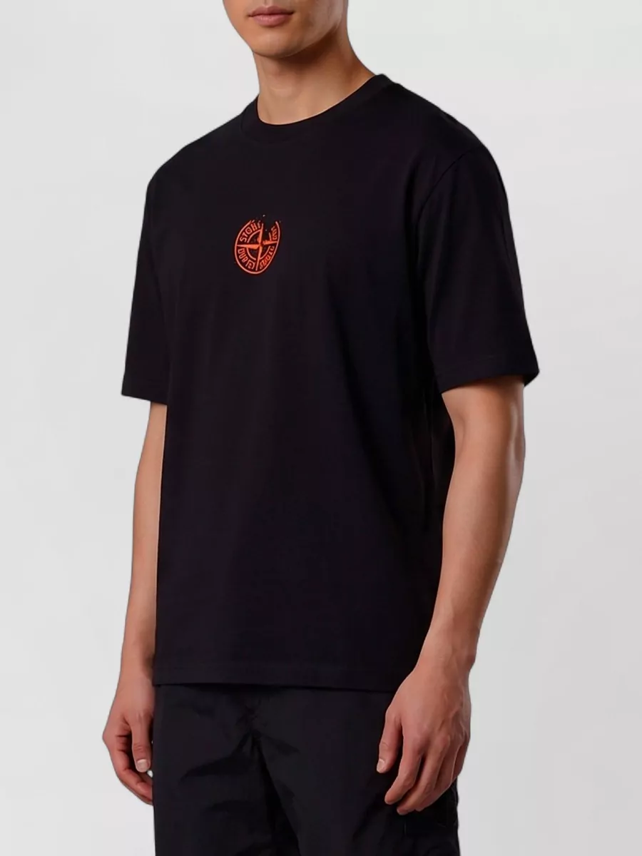 Stone Island cotton printed regular-fit t-shirt