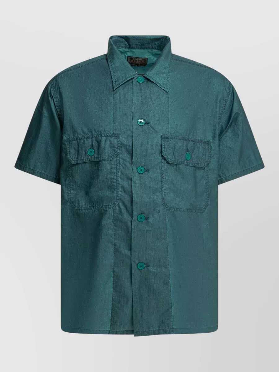 Beams Plus nylon casual shirt