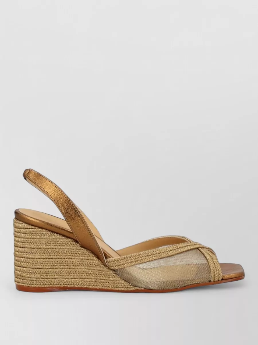 Castaner Leather Espadrille Sandals