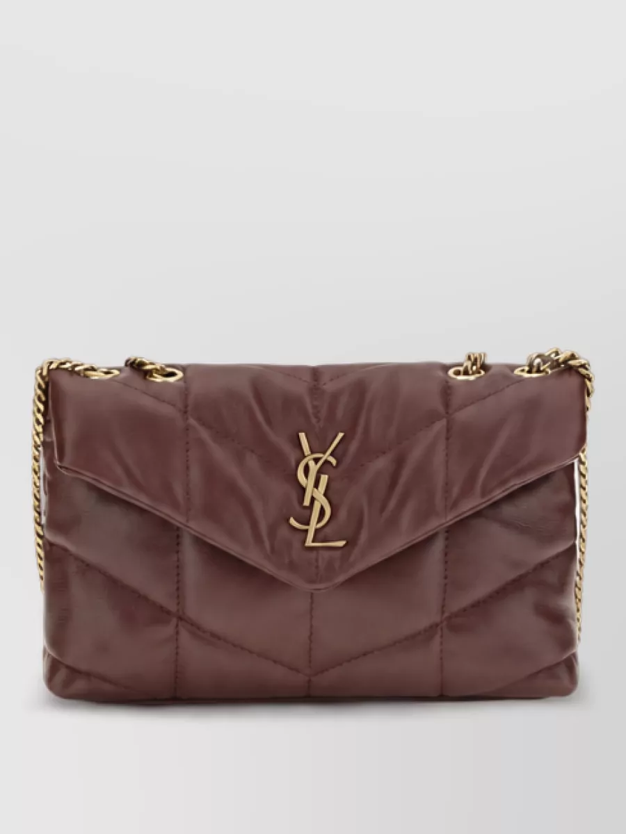 Saint Laurent na lambskin clutch bag