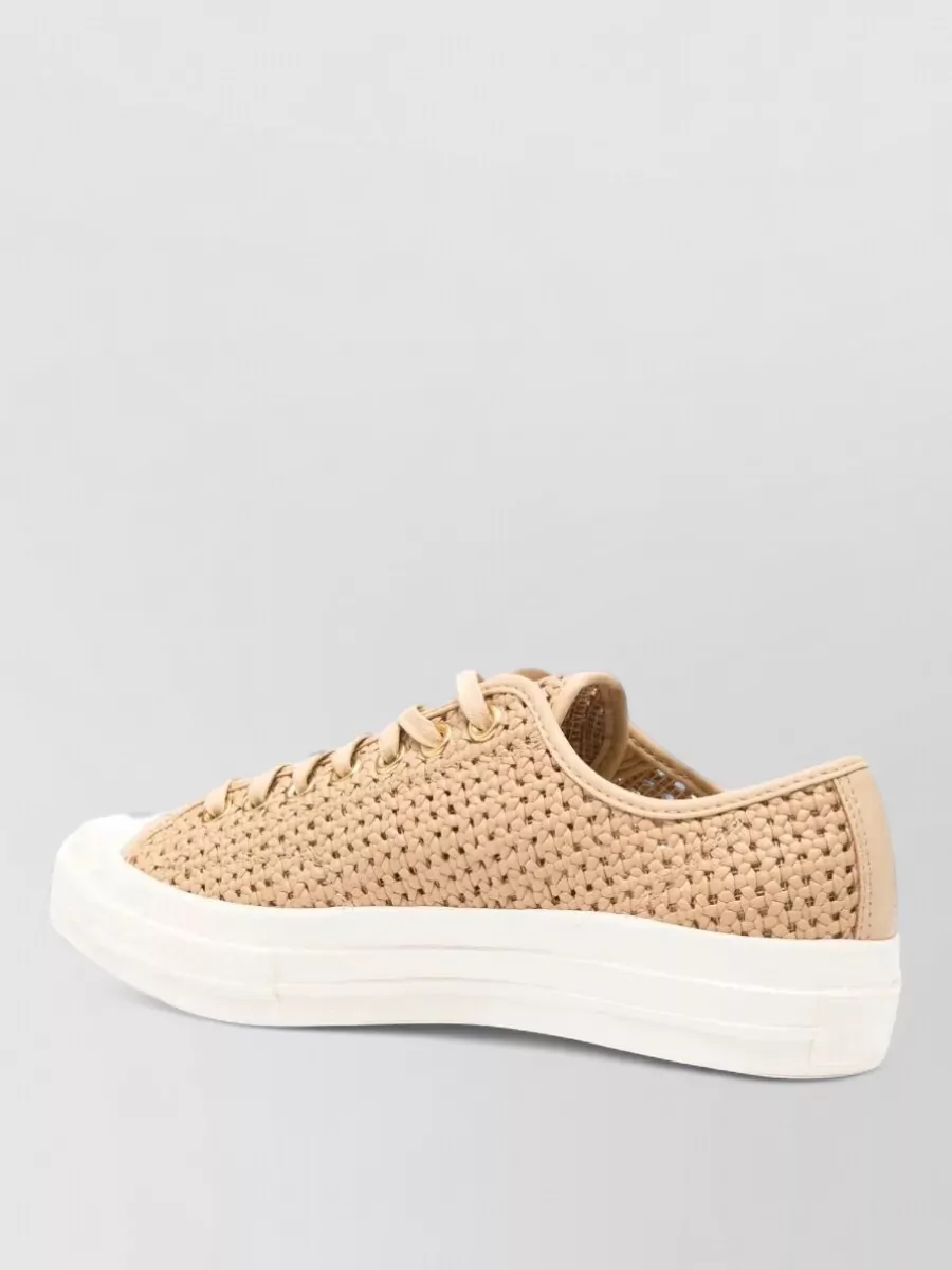 Converse leather lace-up sneakers