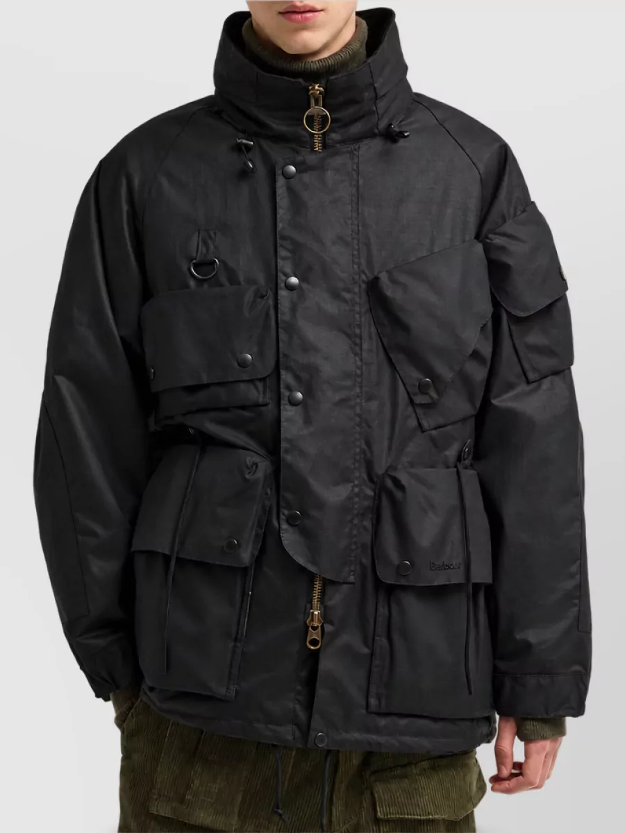 Barbour Waxed Cotton Ripstop Padded Coat