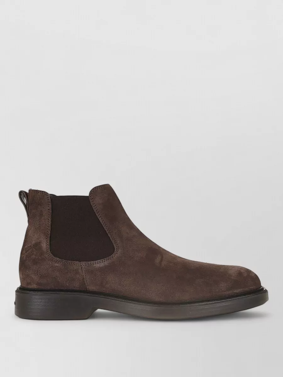 Hogan Suede Chelsea Boots