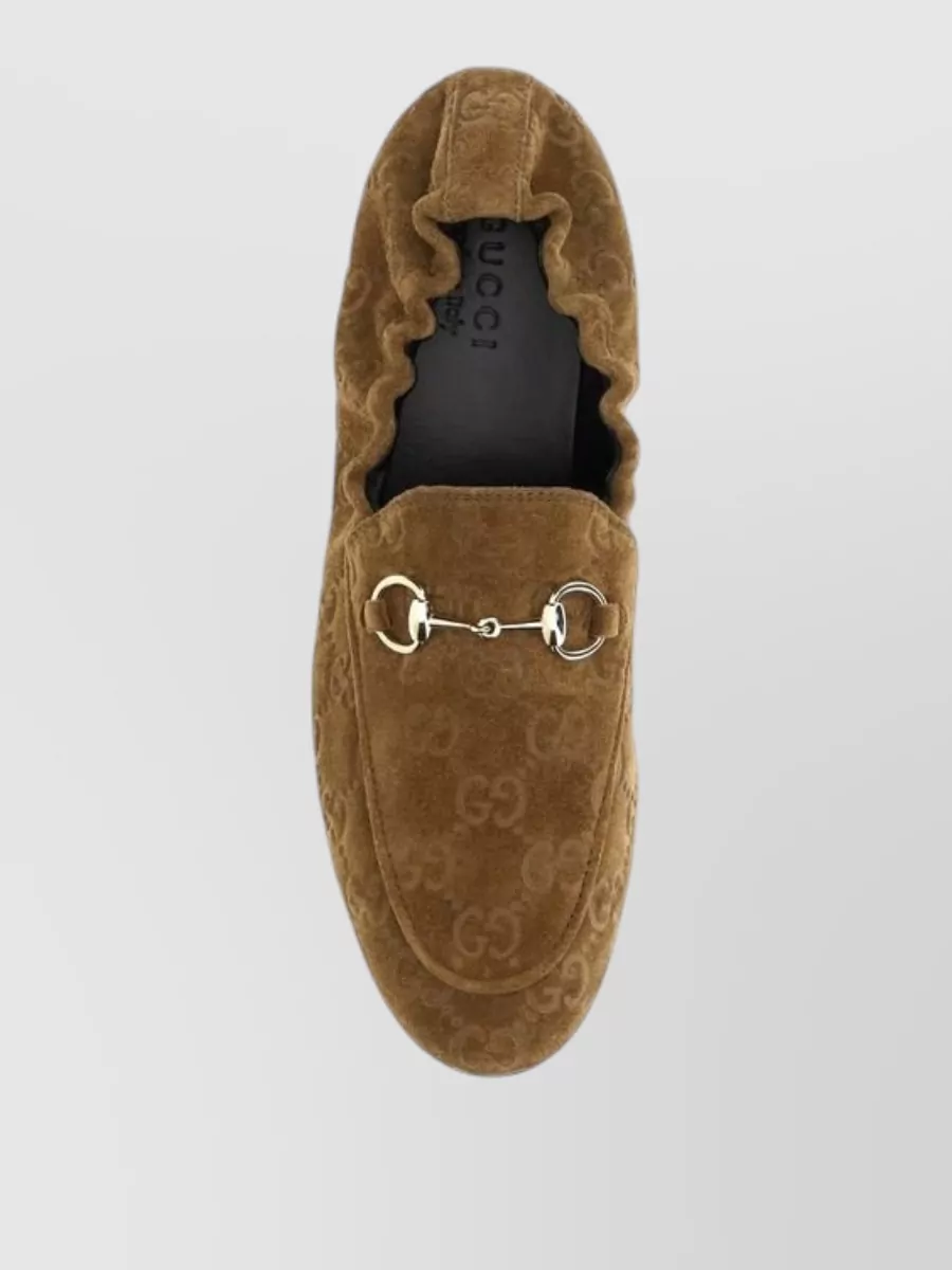 Gucci Leather Slip-On Loafers