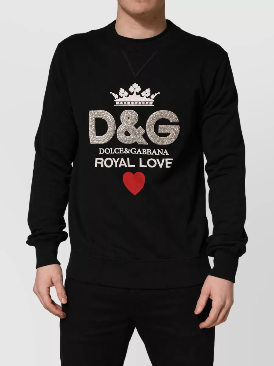 Dolce&Gabbana embellished sweatshirt