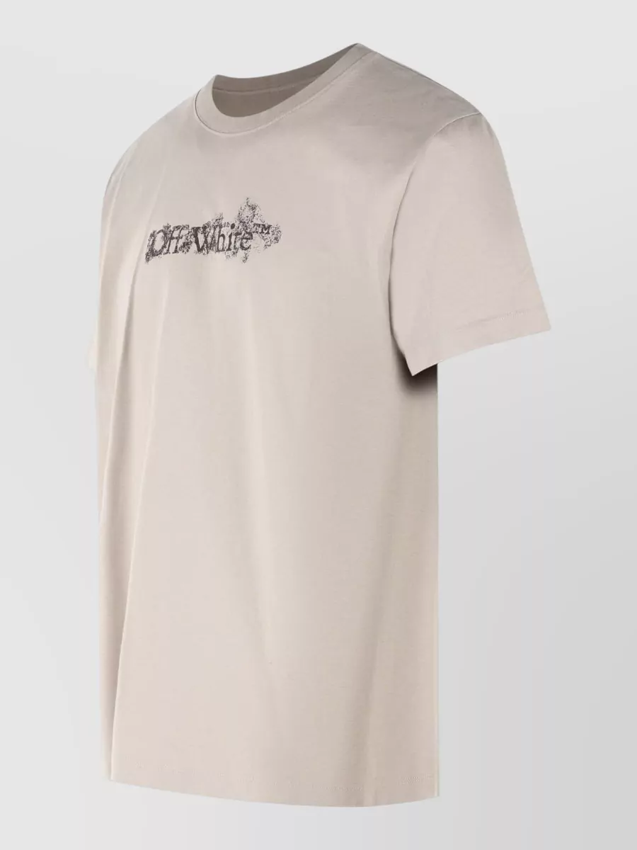 Off-White Cotton T-Shirt
