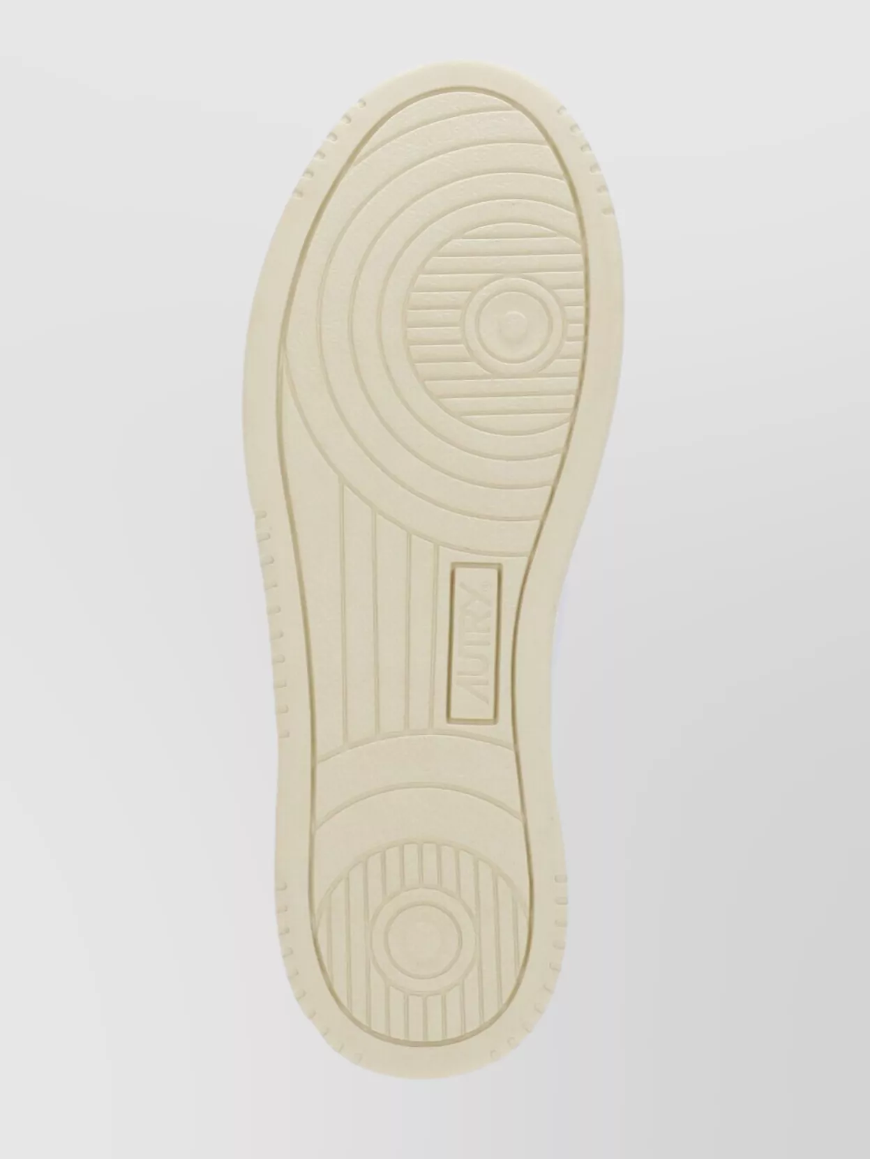 Autry Low Top Leather Sneakers With Metallic Accents In White