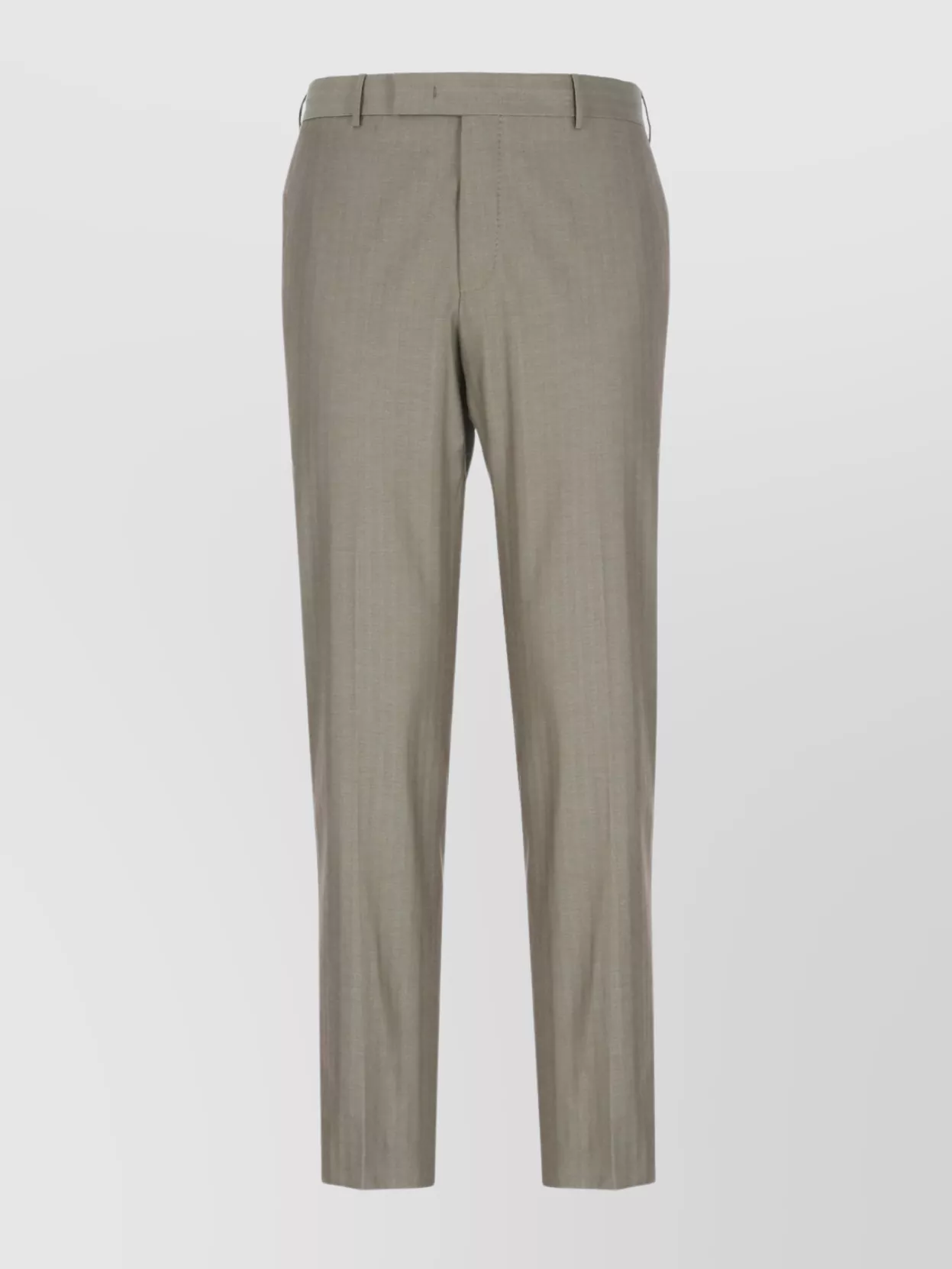 Pt Torino Straight Cotton Silk Trousers