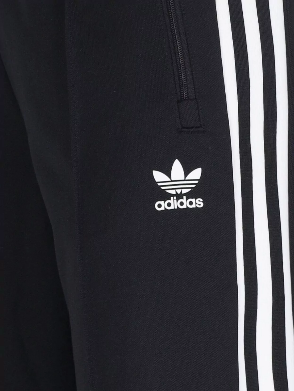 Adidas Straight Trousers With Elastic Waistband And Side Stripes