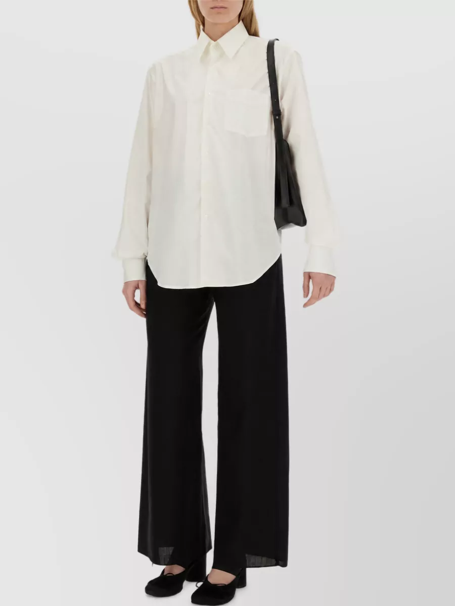 Mm6 Maison Margiela Oversized Cotton Shirt