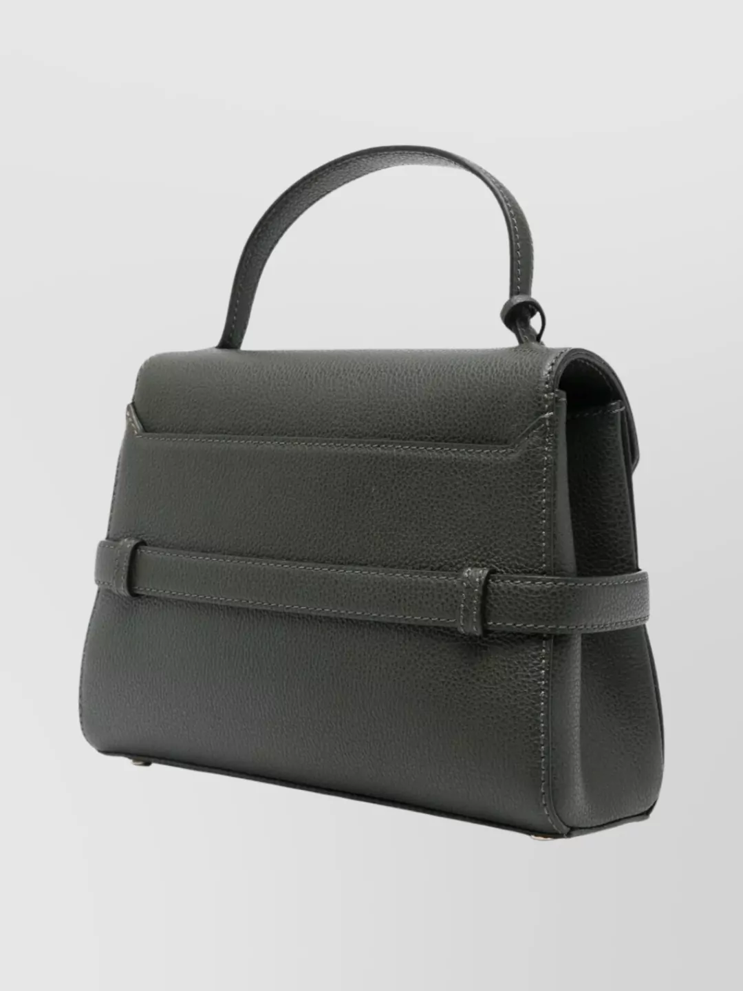 Lancel Top Handle Bucket Bag With Adjustable Strap