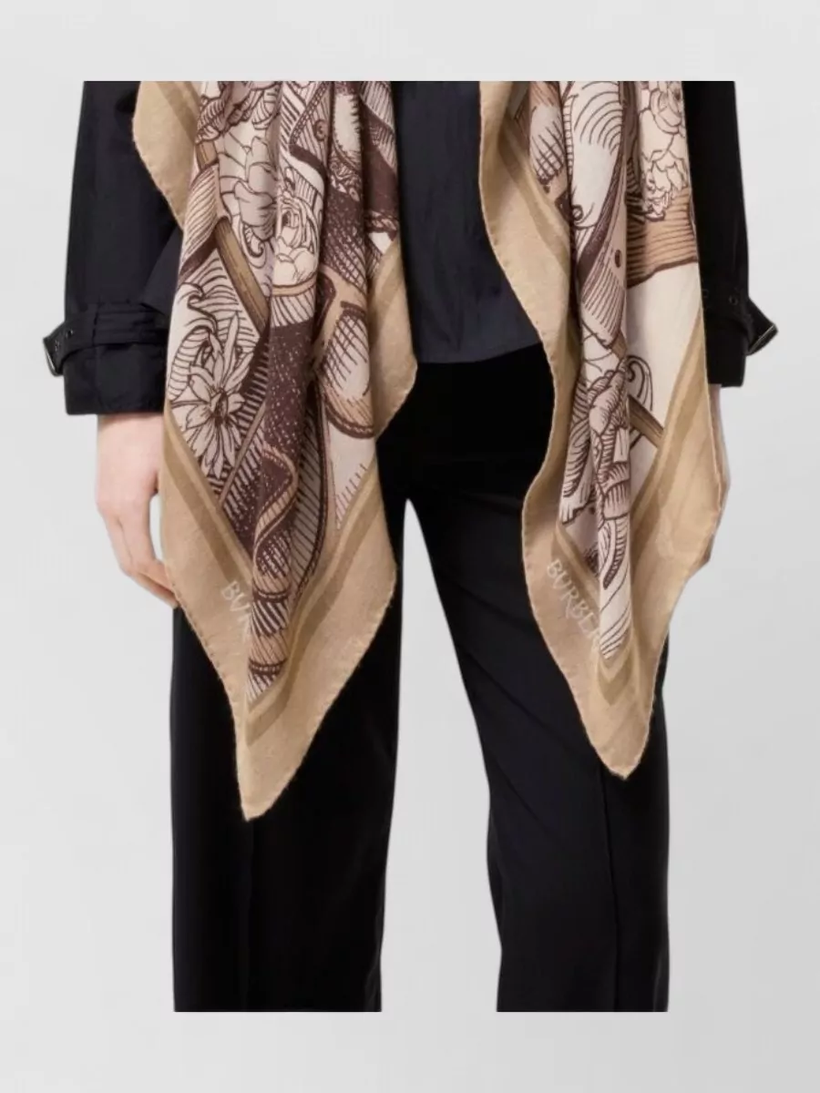 Burberry Cashmere Silk Scarf