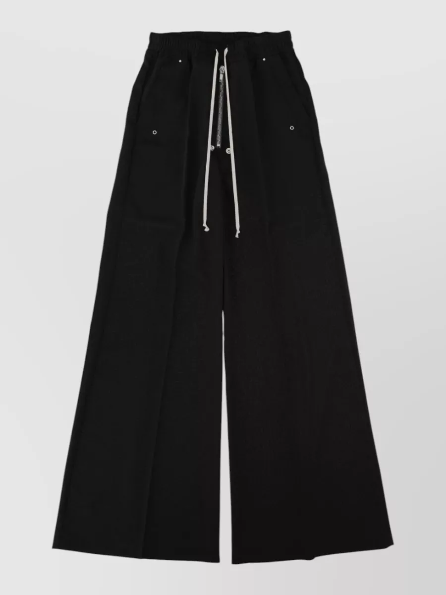 Rick Owens wool wide-leg trousers