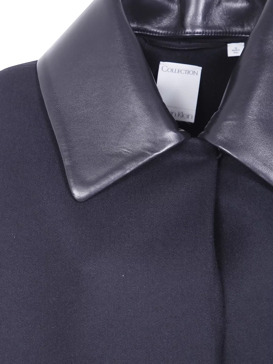 Calvin Klein Cashmere Wool Trench Coat