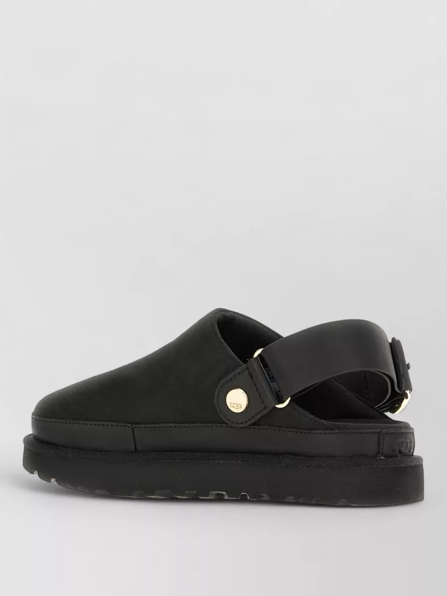 Ugg leather clog mules
