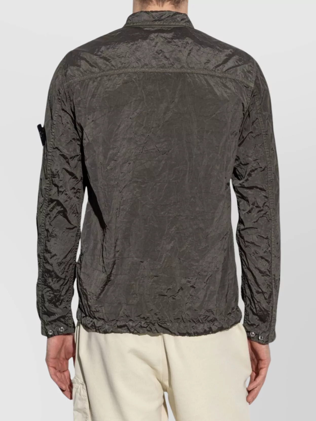Stone Island Casual Jacket With Chest Pocket And Zip-Fastening