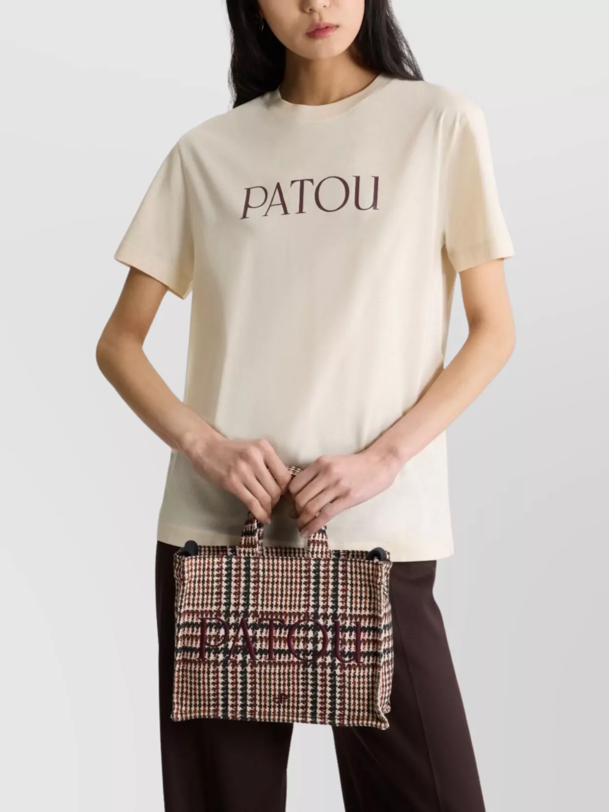 Patou Short Sleeves Crew Neck Regular Fit