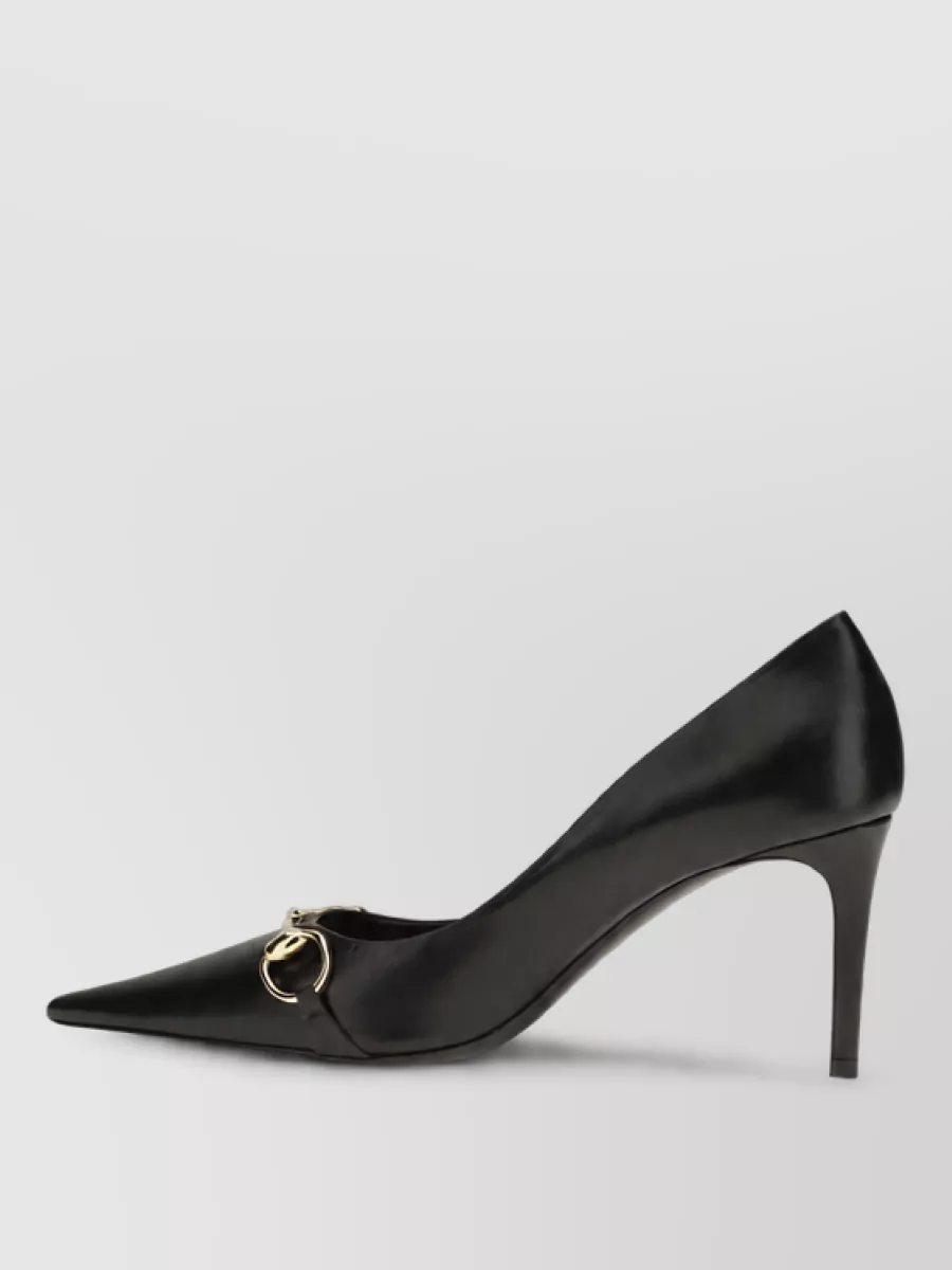 Gucci Leather High Heel Pumps