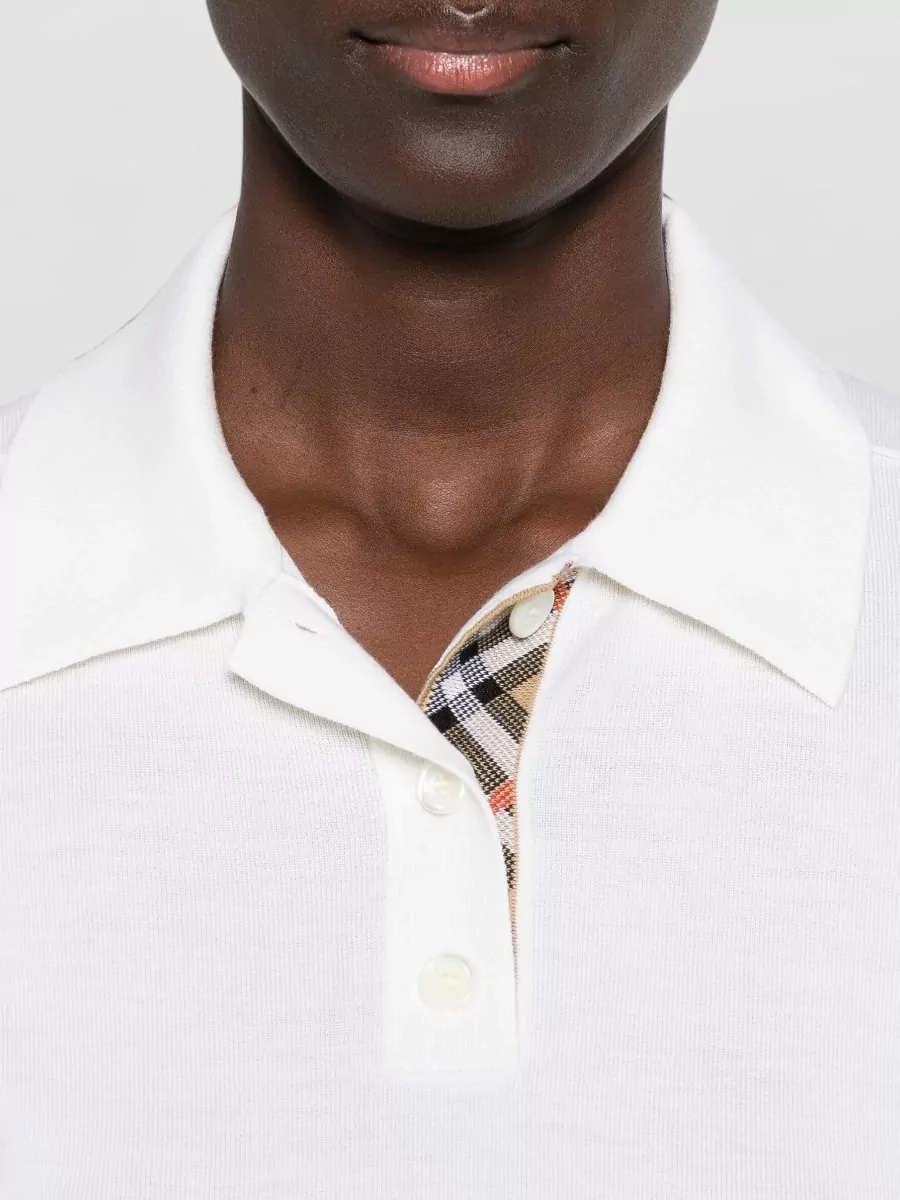 Burberry Wool Polo Shirt