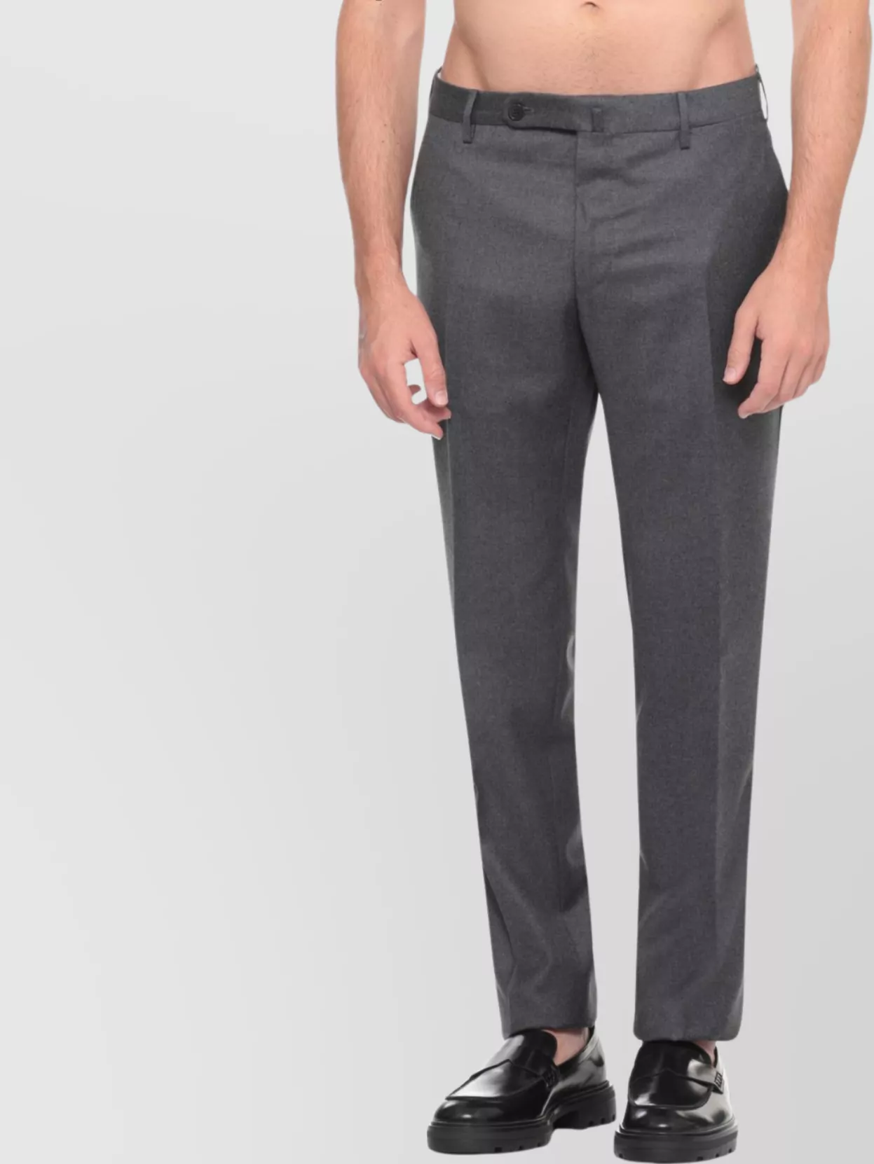 Incotex Straight Trousers With Belt Loops And Pockets