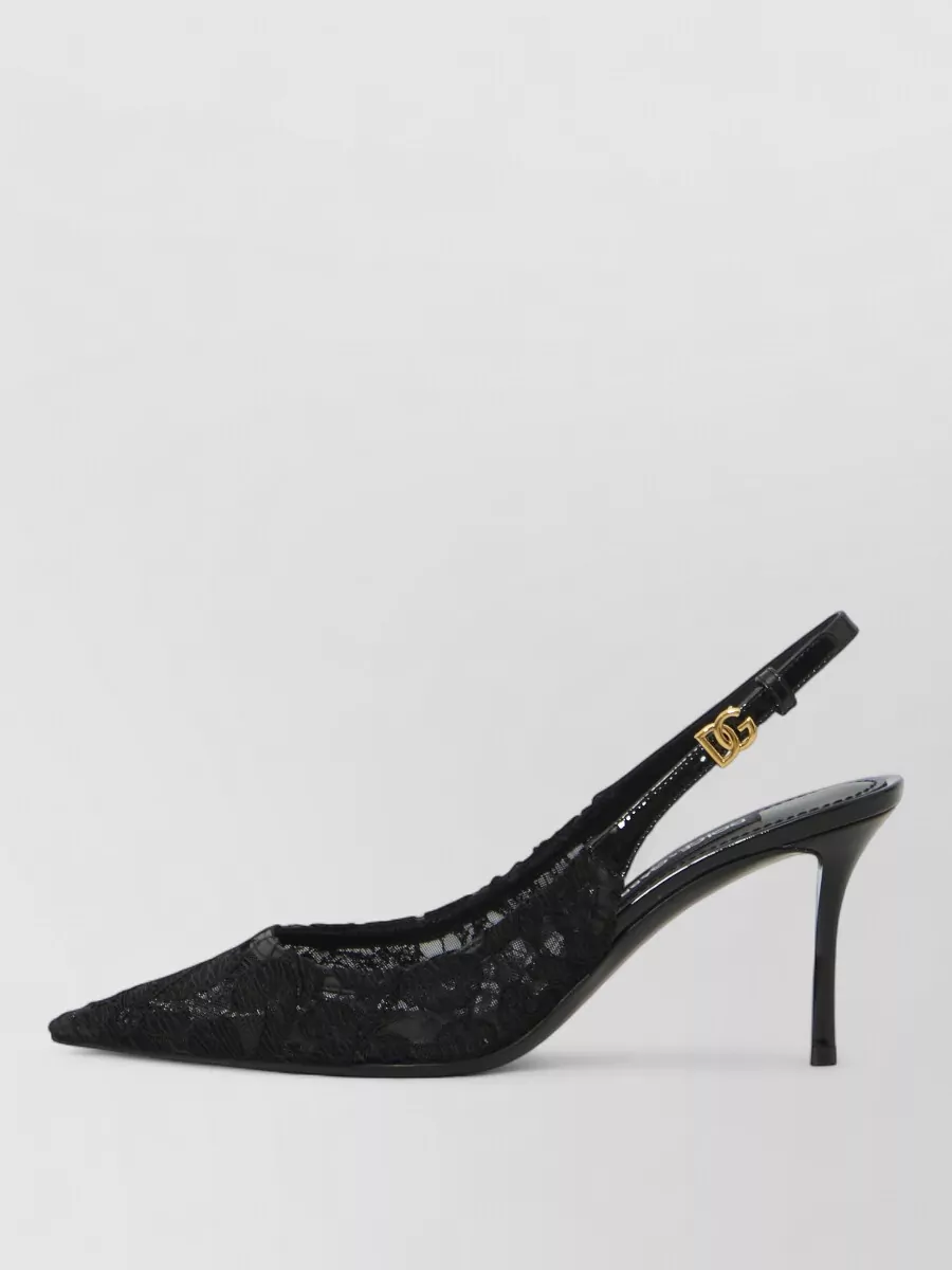 Dolce&Gabbana Lace Slingback Pumps