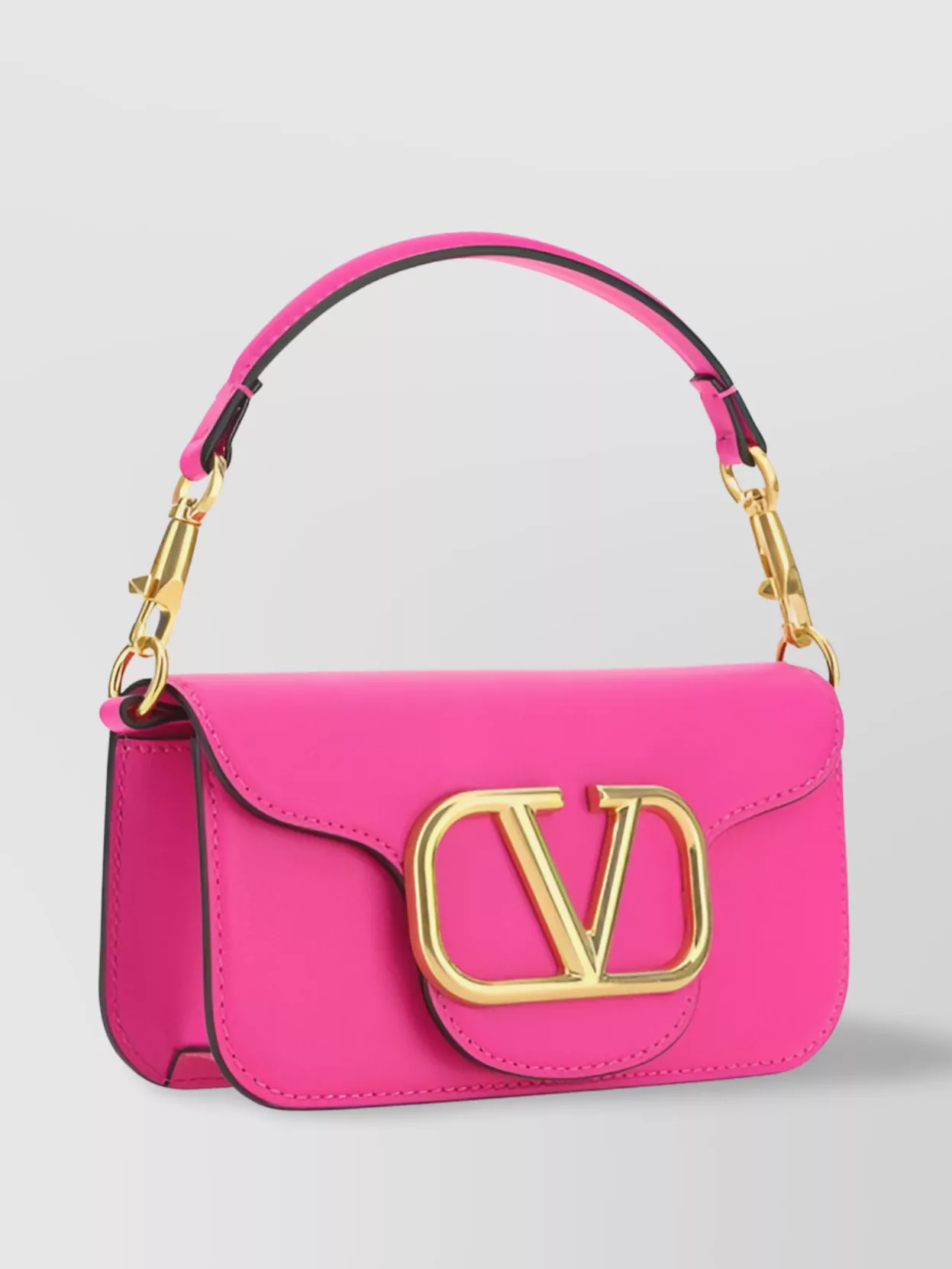 Shop Valentino Loco Calfskin Shoulder Bag