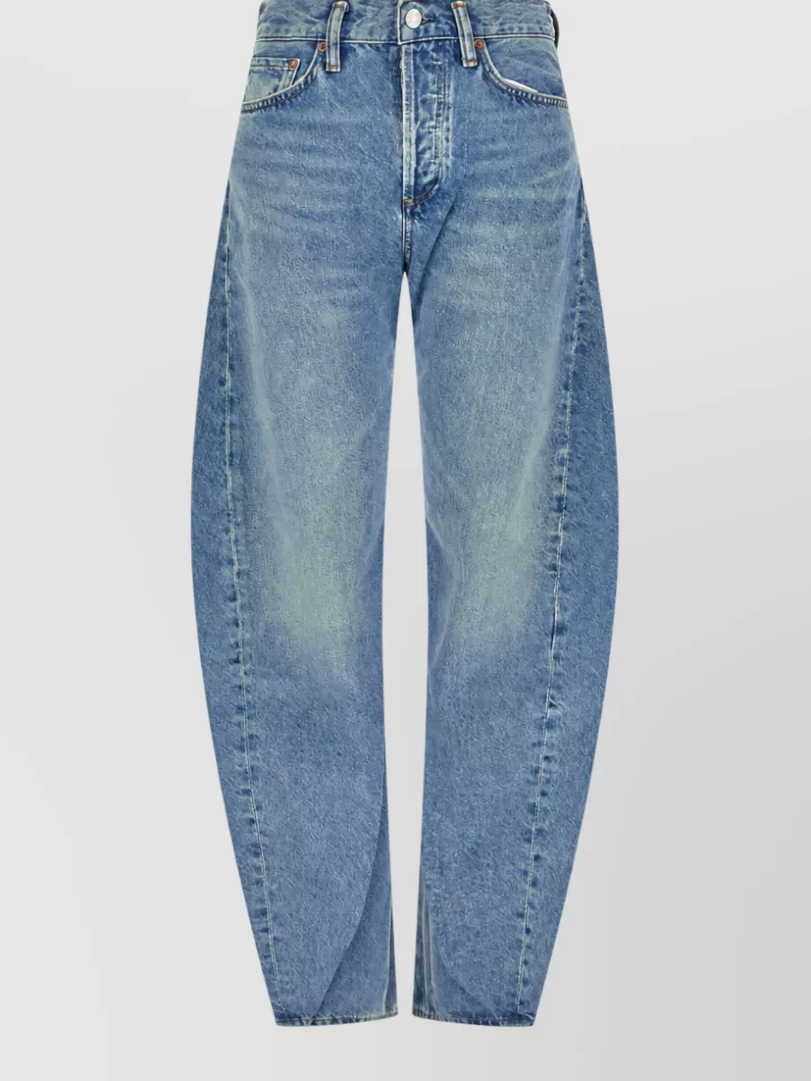 Agolde denim wide-leg jeans