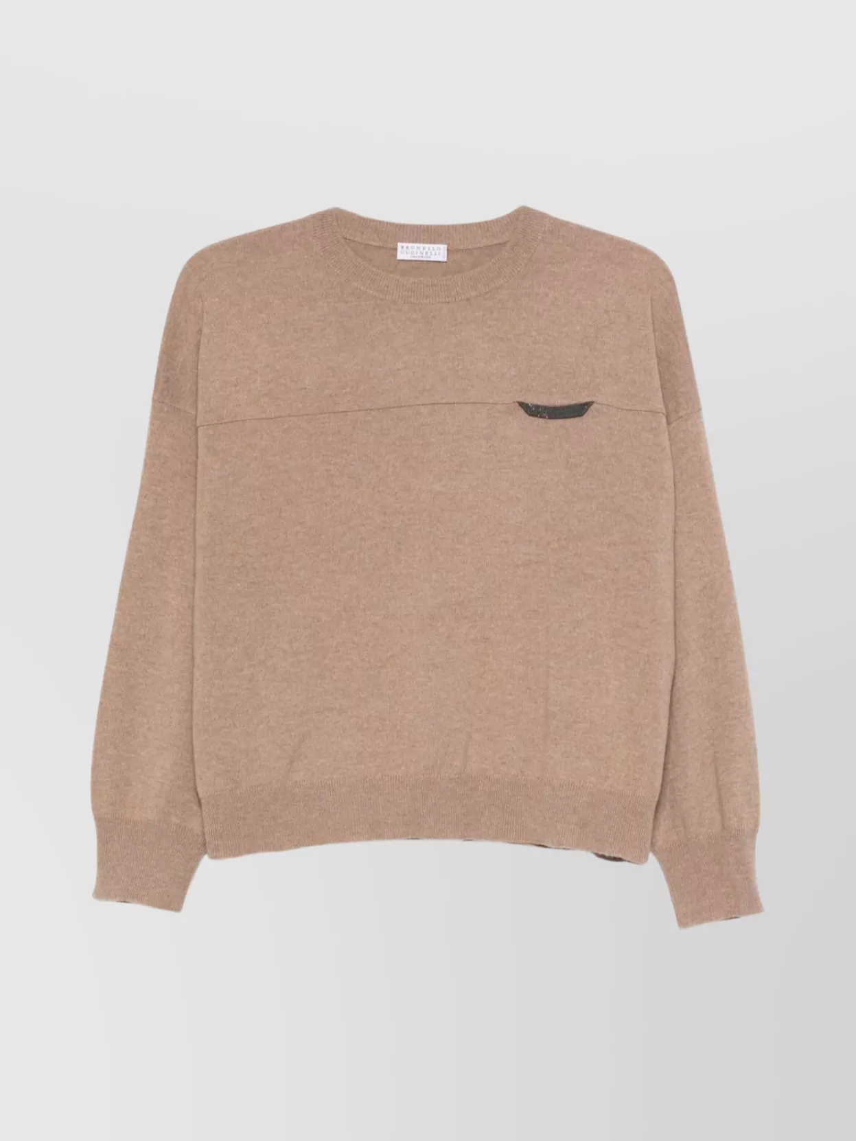 Brunello Cucinelli cashmere crewneck long-sleeve jumper