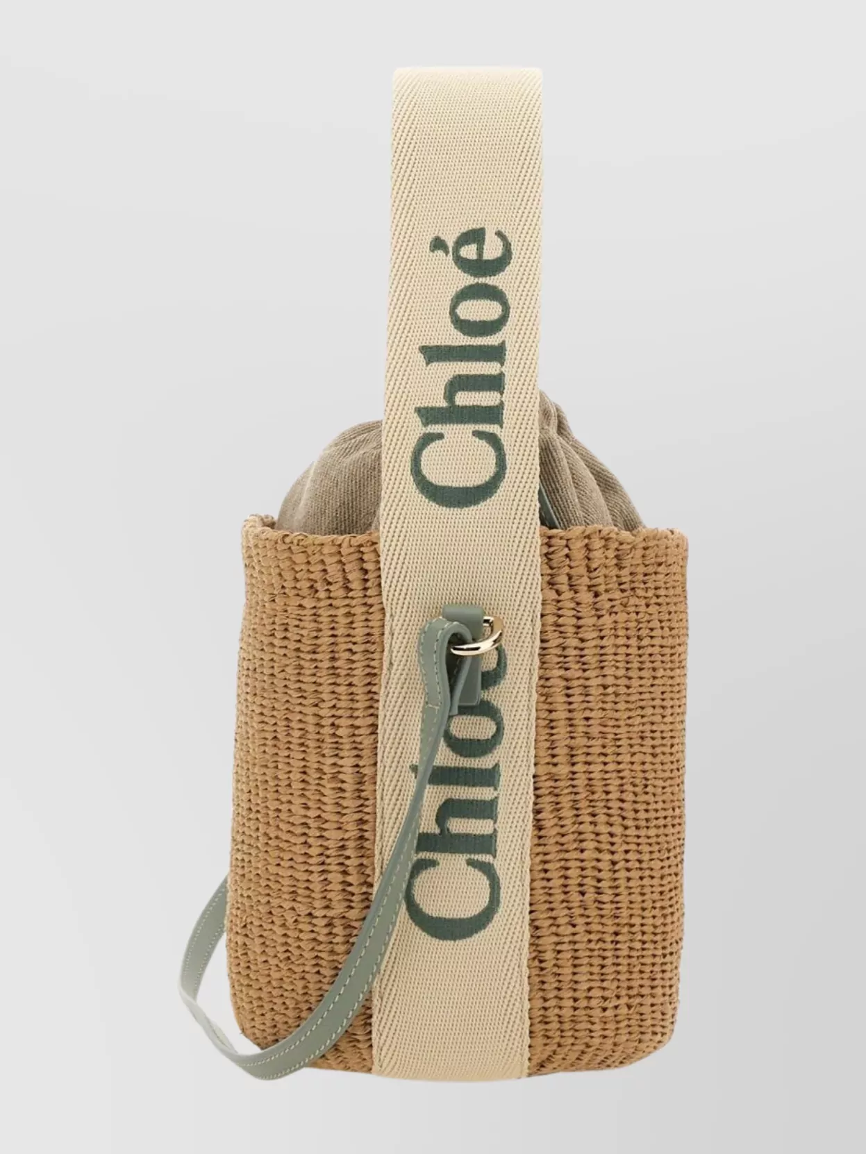 Chloé Small Woody Bucket Bag With Dual Handles