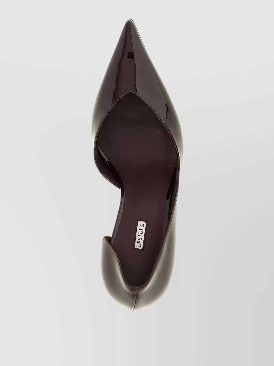 Le Silla Patent Leather Asymmetric Stiletto Pumps