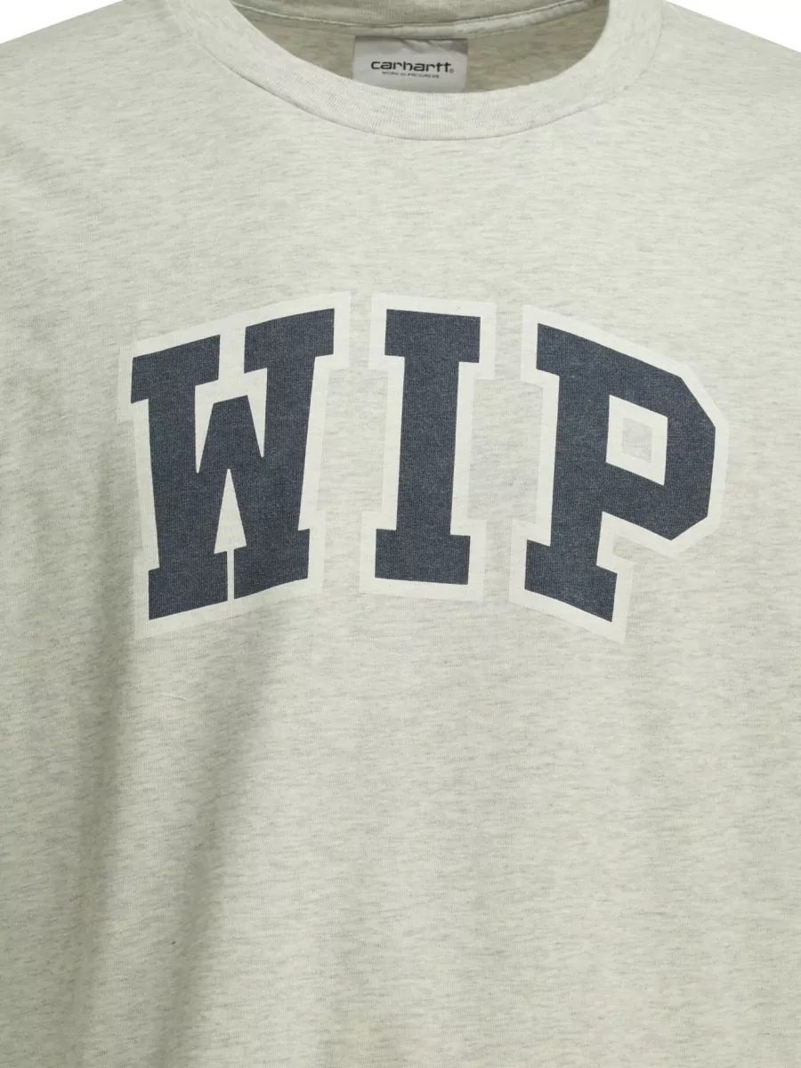 Carhartt Wip Cotton Logo Crew-Neck T-Shirt
