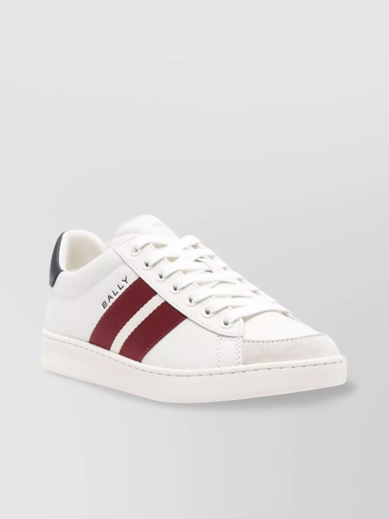 Bally Low Top Sneakers Contrast Heel