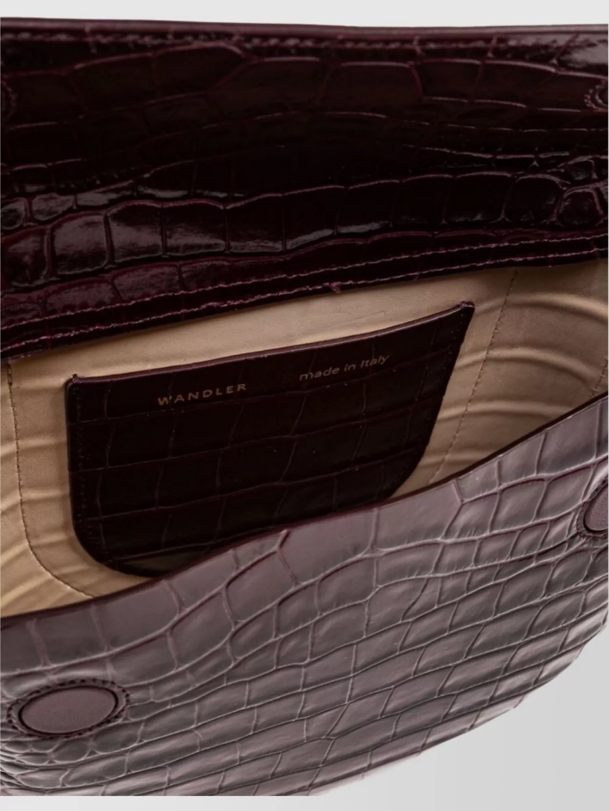 Wandler Small Hortensia Bag Croco Effect