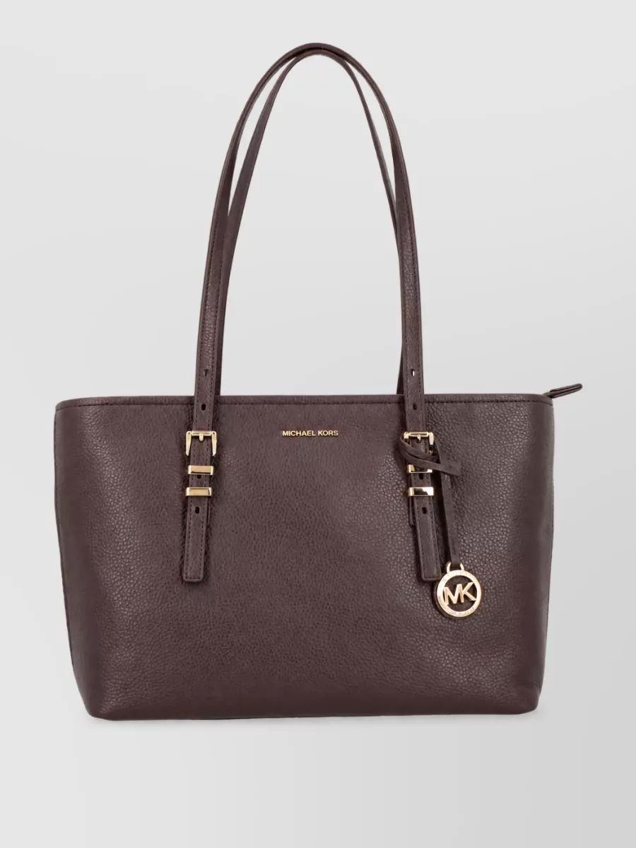 Michael Kors Na Na Leather Tote Bag