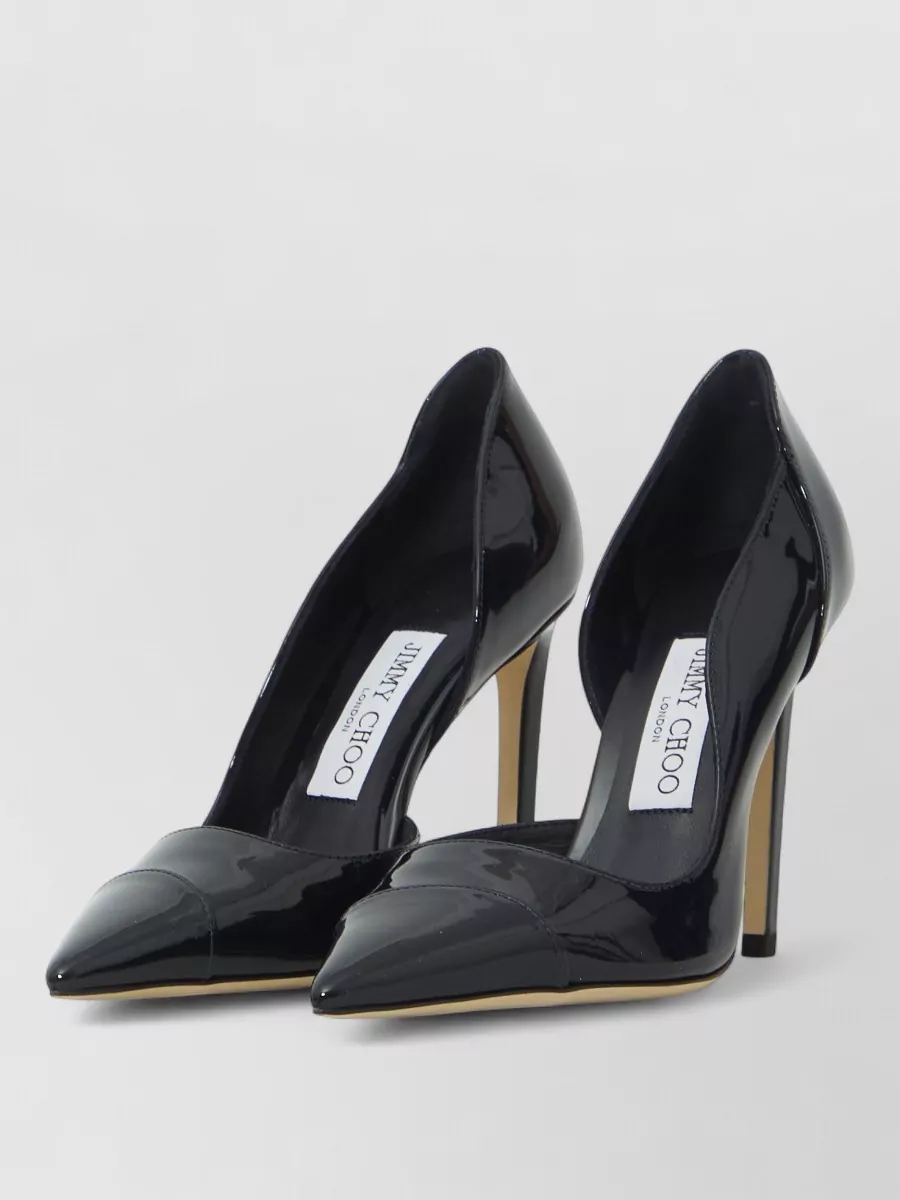 Jimmy Choo leather patent pumps