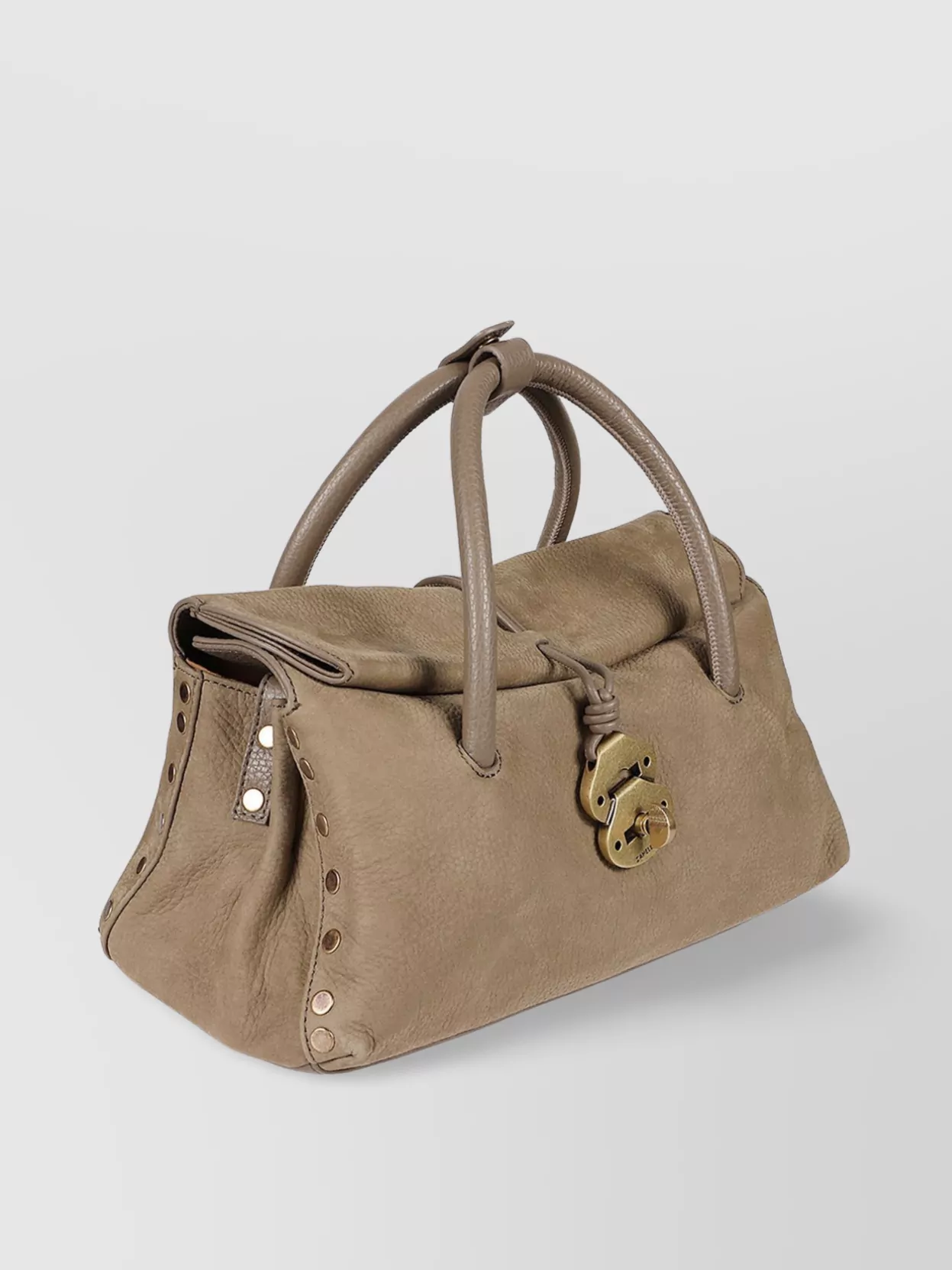 Zanellato Dotta Jones S Leather Shoulder Bag
