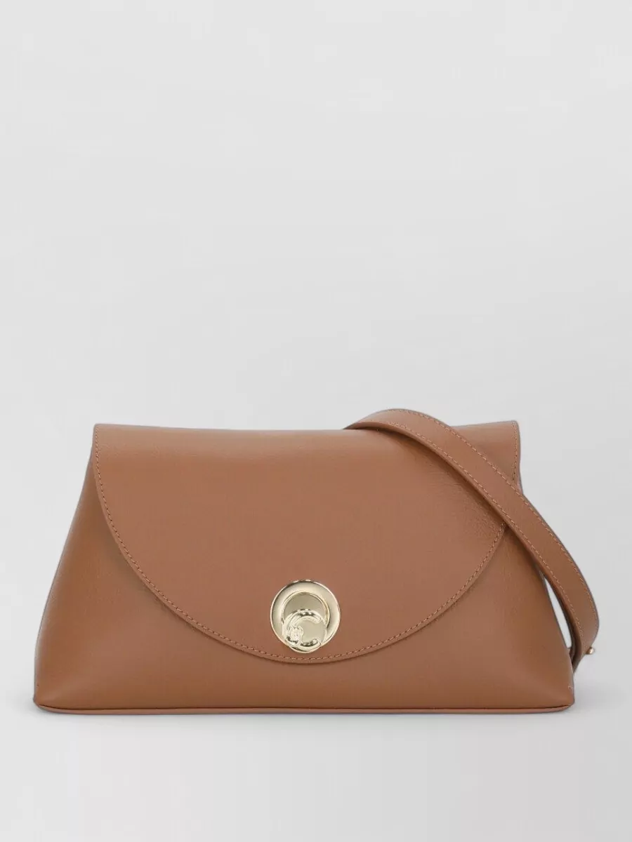 Coccinelle Pebbled Leather Shoulder Bag