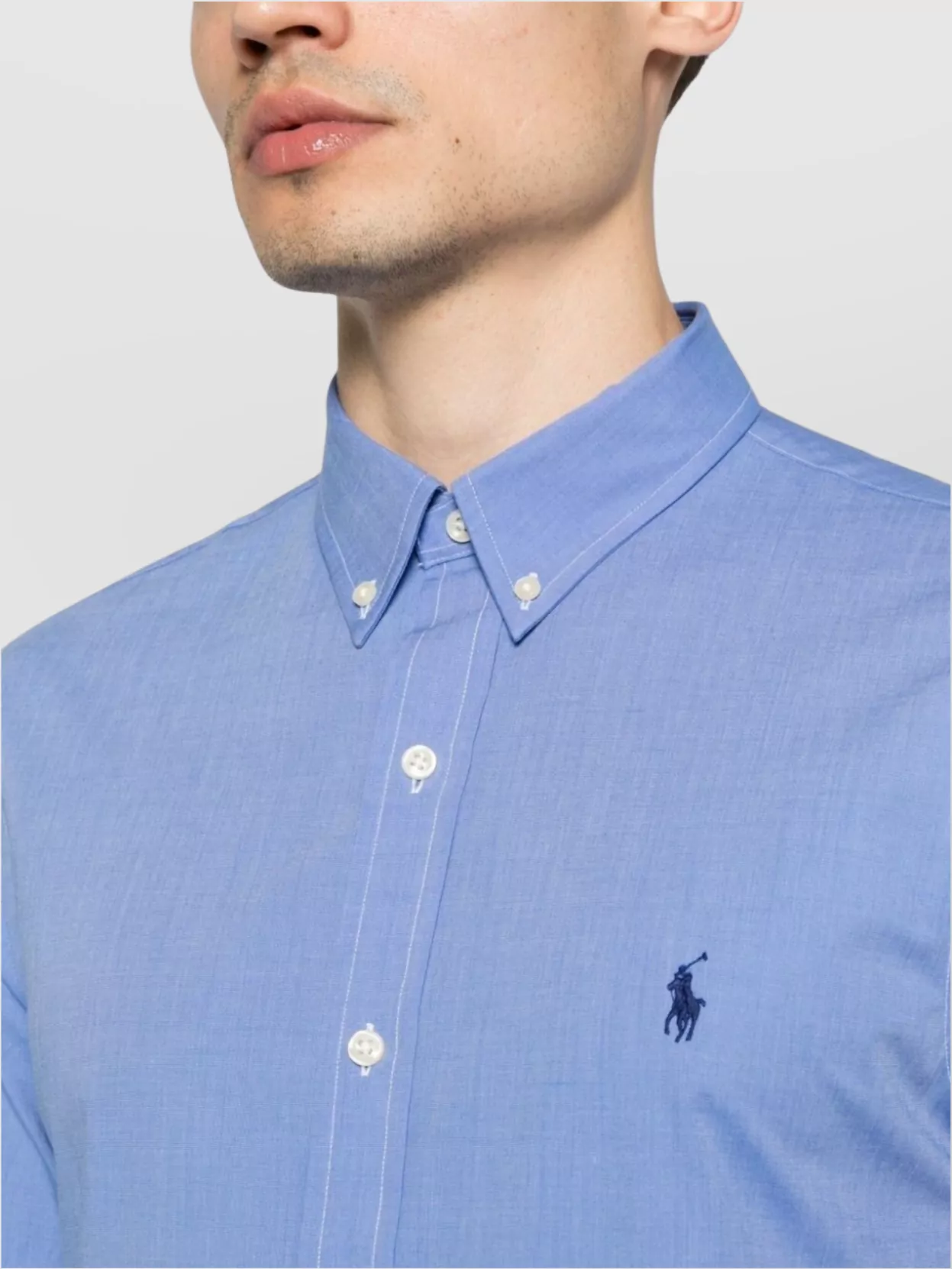 Ralph Lauren Button-Down Collar Long Sleeve Cuffed Shirt
