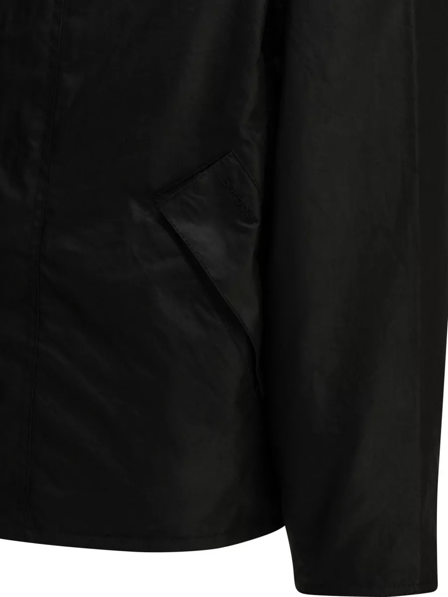 Barbour Waxed Cotton Lightweight Single Breasted Coat