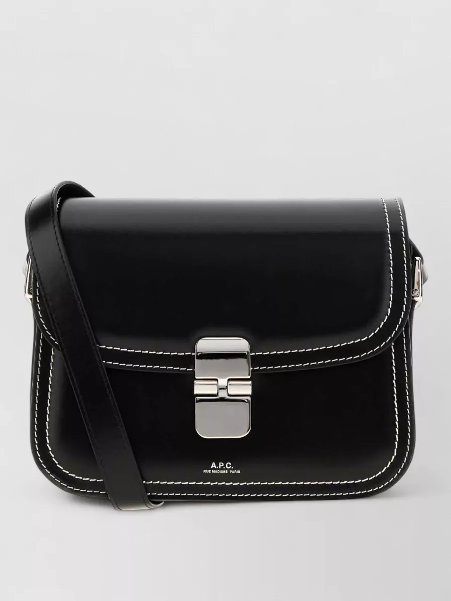 A.P.C. Grace small leather crossbody bag