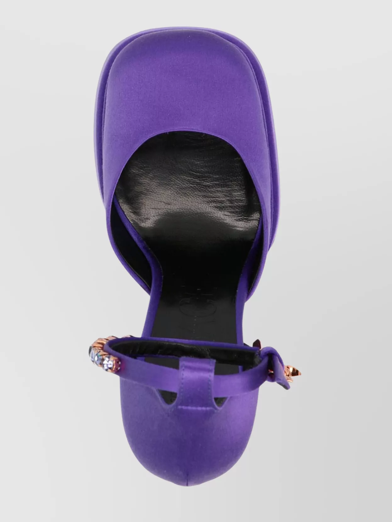Versace Medusa Aevitas Platform Satin Pumps In Multi