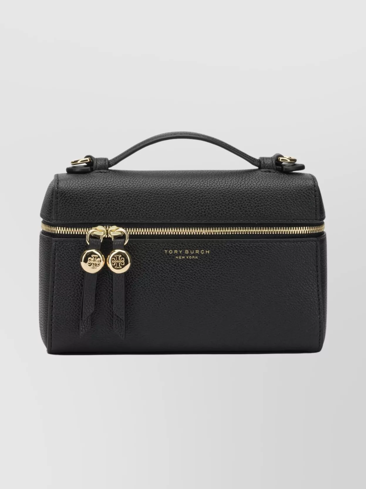 Tory Burch Mini Bags With Top Handle And Crossbody Strap In Black