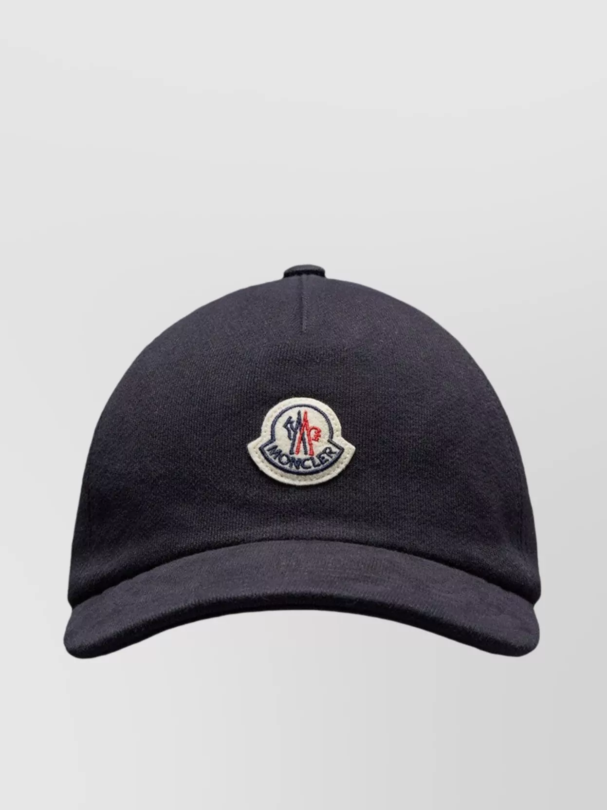 Shop Moncler Signature Brim Baseball Hat In Grey