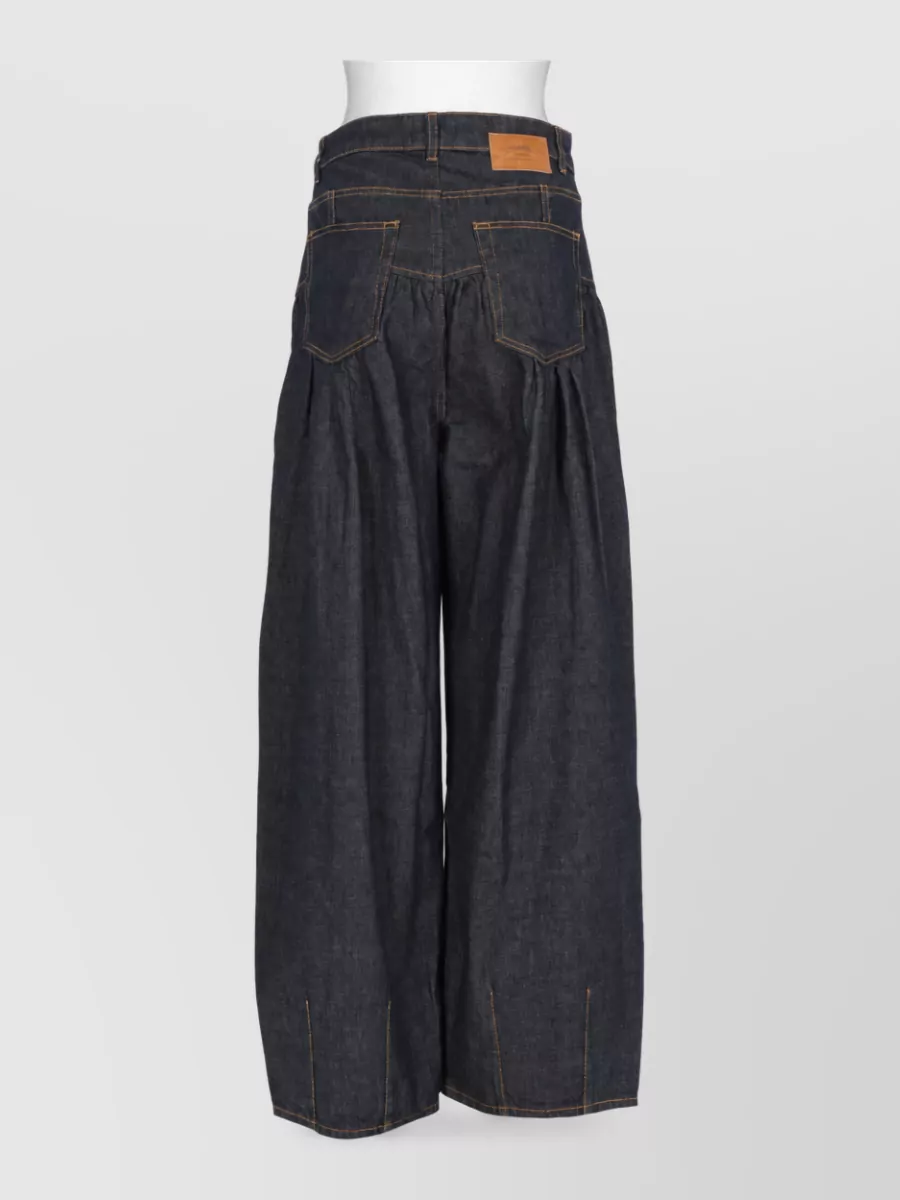 Ganni Wide-Leg Trousers