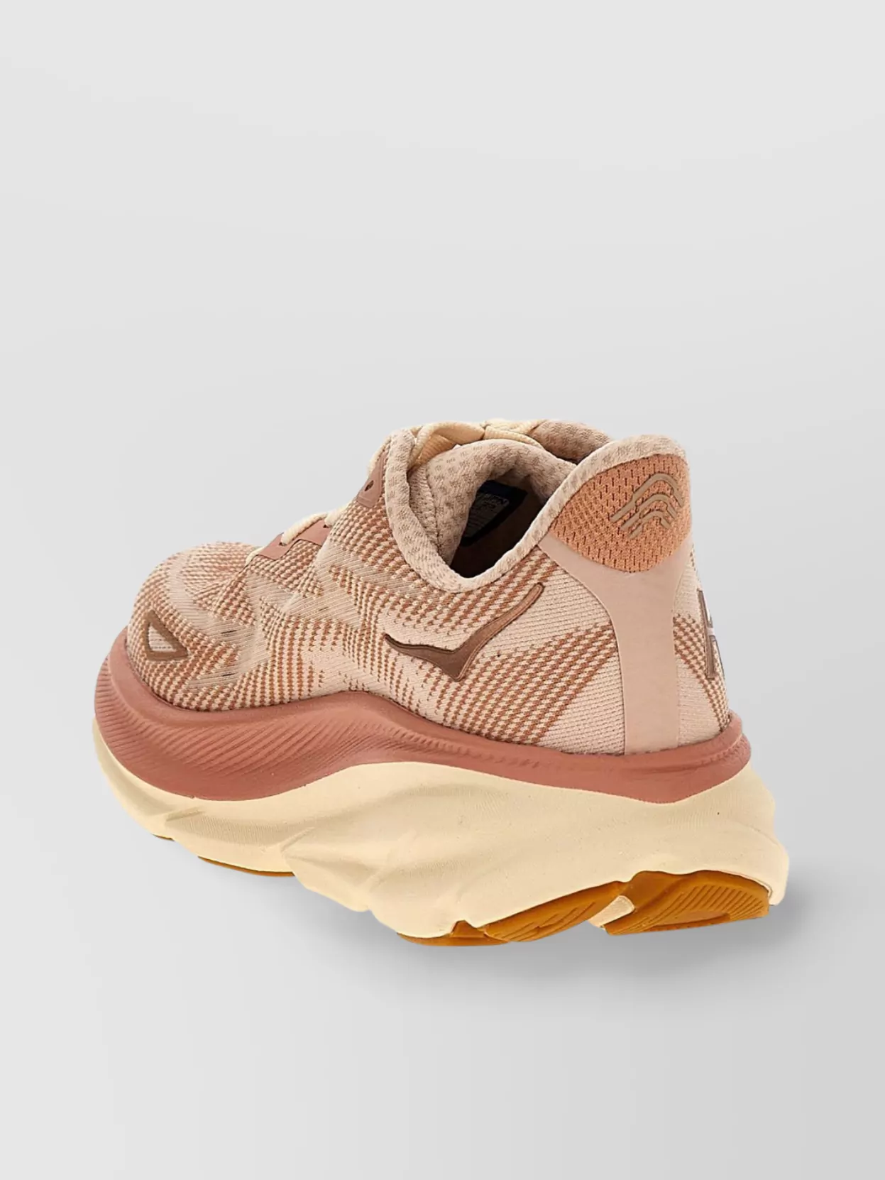Hoka Mesh Breathable Rubber Sole Sneakers In Brown