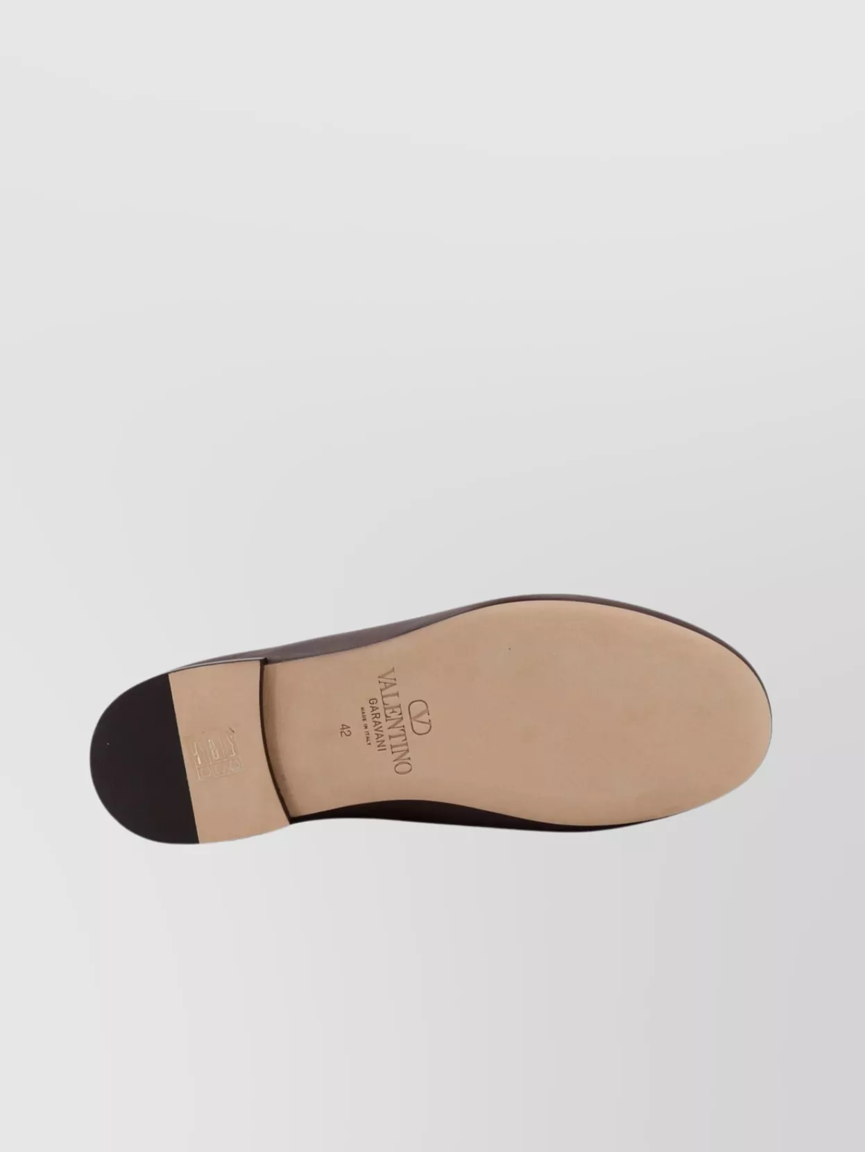 Valentino Garavani Leather Loafer With Vlogo Signature Detail