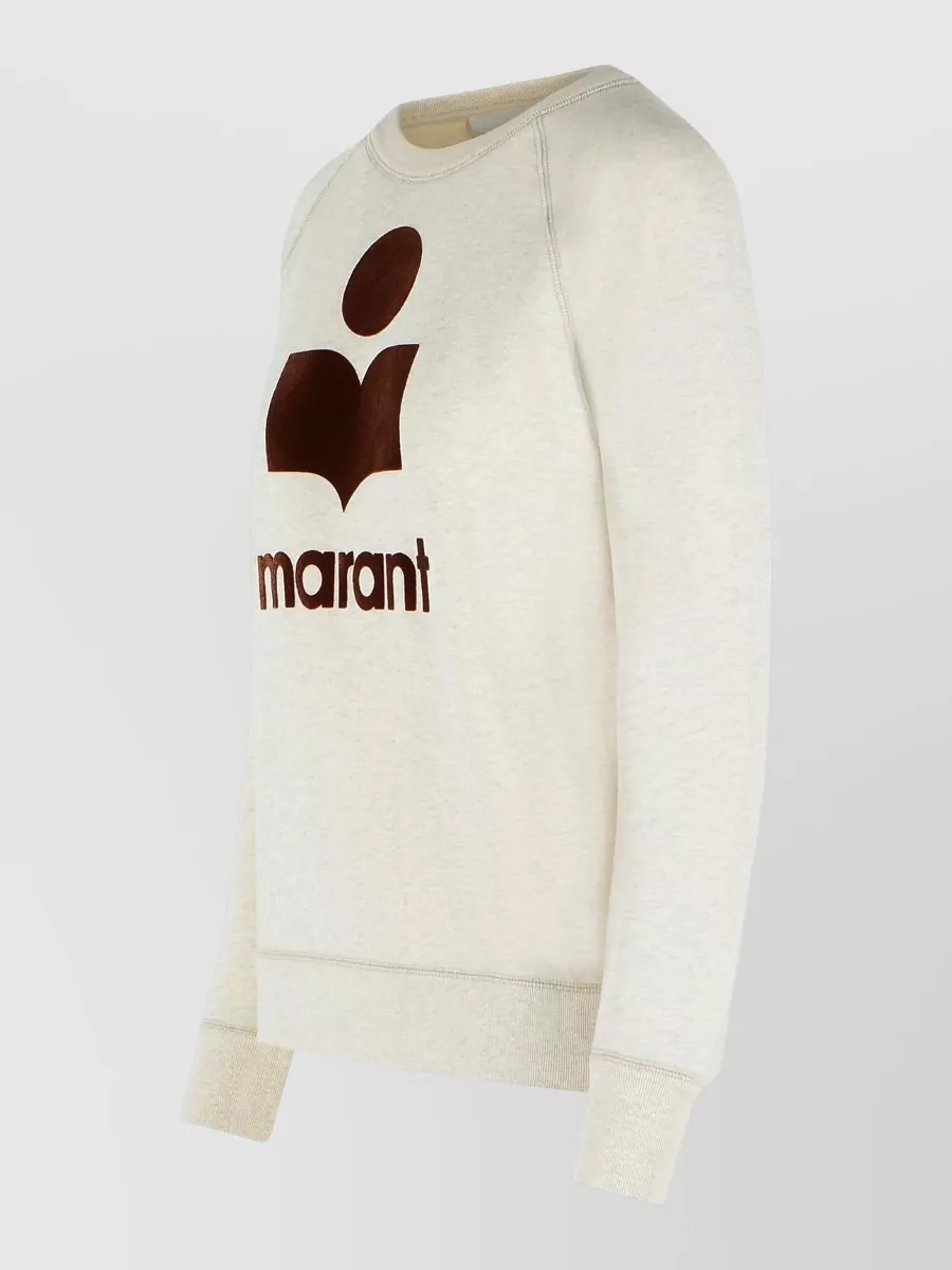 Isabel Marant Etoile Millyny Cotton Sweatshirt Crew Neck